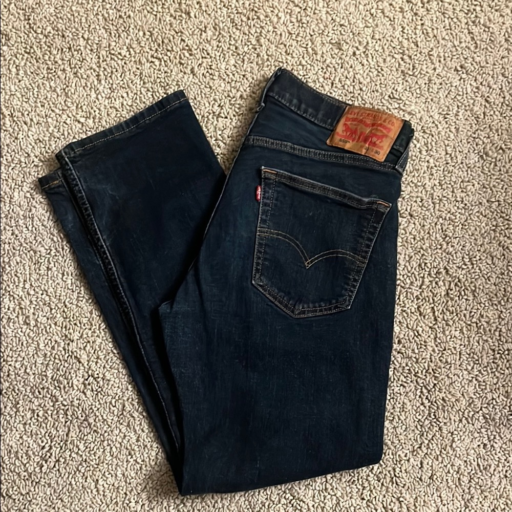 Levi's 559 Blue Straight Jeans Timeless Design
